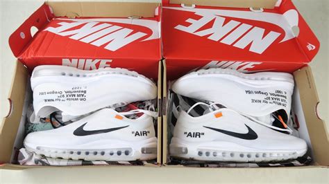 nike off white air max 97 real vs fake|nike off white accessories.